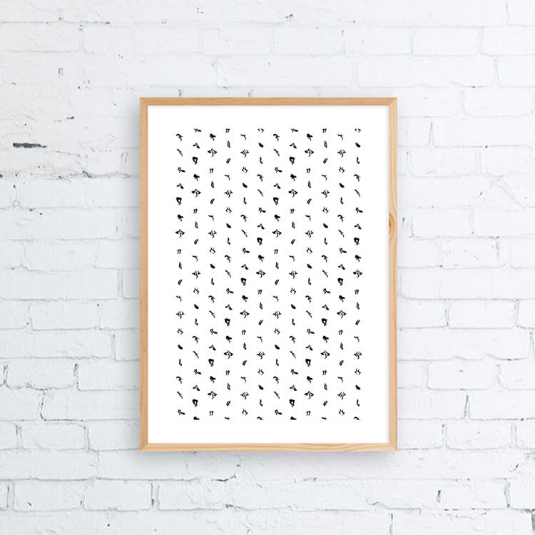 Sérigraphie Motif n° 10